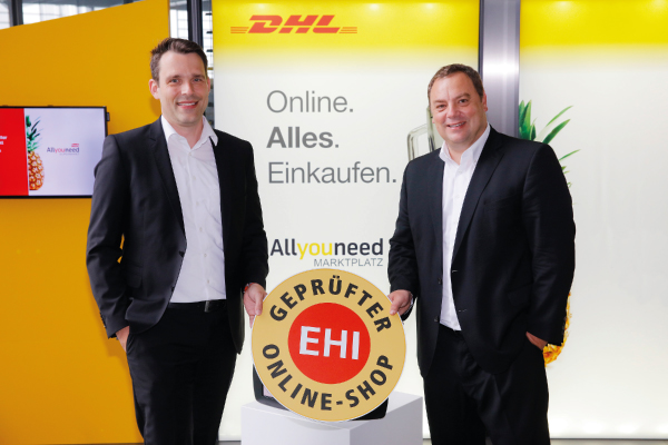 Allyouneed.com wird EHI Geprüfter Online-Shop